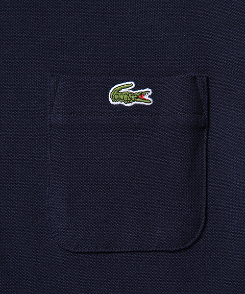 LACOSTE(ラコステ)の「LACOSTE×BEAMS / 別注 カノコ ポケット TEE(Tシャツ/カットソー・メンズ・ホワイト/レッド/ネイビー・3/4/2)」の13枚目の写真