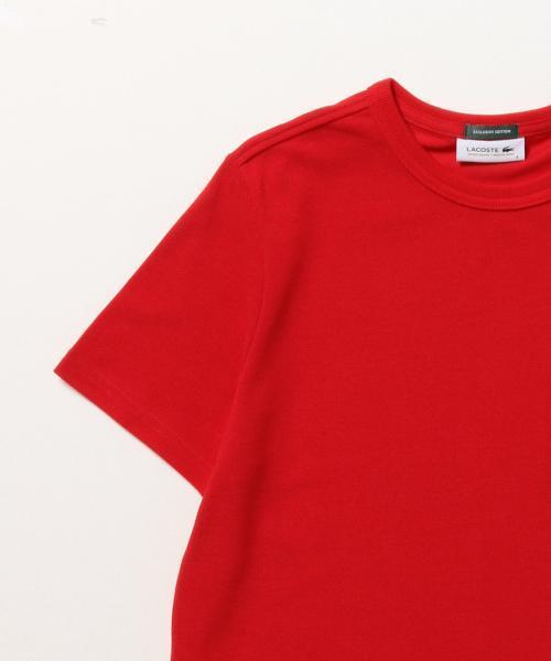 LACOSTE(ラコステ)の「LACOSTE×BEAMS / 別注 カノコ ポケット TEE(Tシャツ/カットソー・メンズ・ホワイト/レッド/ネイビー・3/4/2)」の22枚目の写真