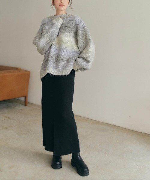 ｸﾞﾗﾃﾞｰｼｮﾝｵｰﾊﾞｰｻｲｽﾞﾆｯﾄ