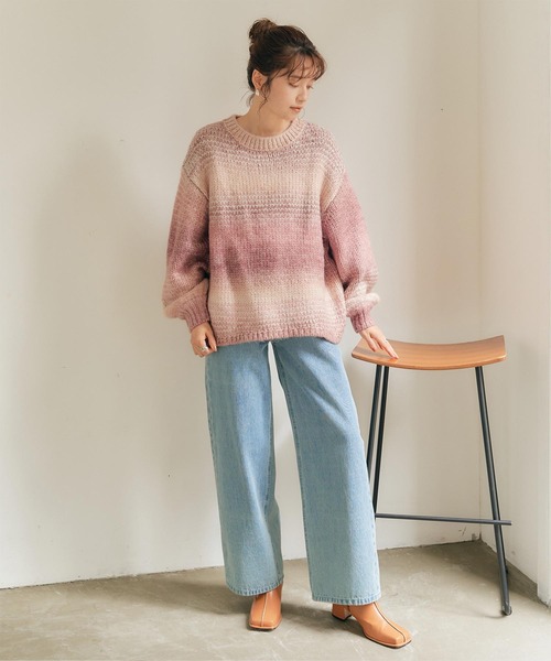 ｸﾞﾗﾃﾞｰｼｮﾝｵｰﾊﾞｰｻｲｽﾞﾆｯﾄ