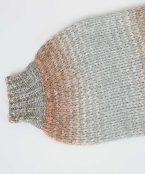 titivate（ティティベイト）の「ｸﾞﾗﾃﾞｰｼｮﾝｵｰﾊﾞｰｻｲｽﾞﾆｯﾄ（ニット/セーター・レディース・ライトグレー/ブラウン/ピンク・S/M）」の8枚目の写真