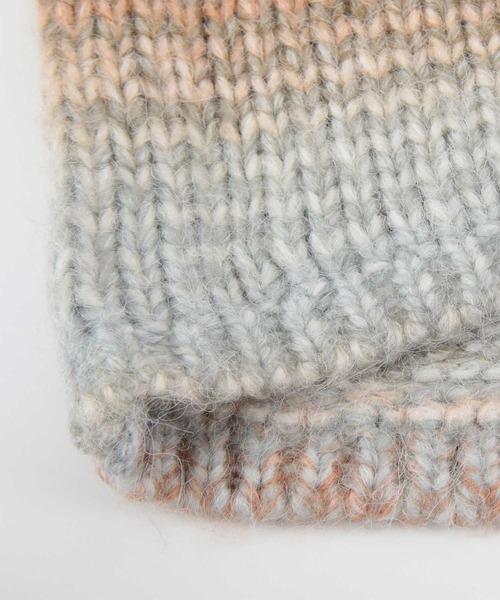 titivate（ティティベイト）の「ｸﾞﾗﾃﾞｰｼｮﾝｵｰﾊﾞｰｻｲｽﾞﾆｯﾄ（ニット/セーター・レディース・ライトグレー/ブラウン/ピンク・S/M）」の11枚目の写真