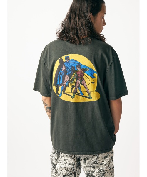 Guess（ゲス）の「GUESS Originals x Batman Spotlight Tee（Tシャツ/カットソー・メンズ・ブラック・MEDIUM/LARGE/SMALL/X-LARGE）」の8枚目の写真