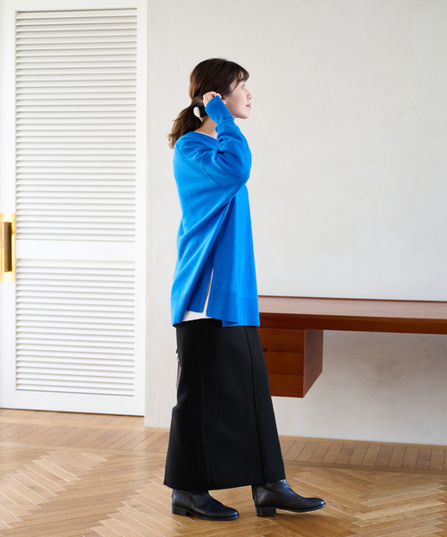 JOURNAL STANDARD（ジャーナルスタンダード）の「ウォッシャブルミラノスカート（スカート・レディース・チャコールグレー/ブラック/カーキ・FREE）」の20枚目の写真