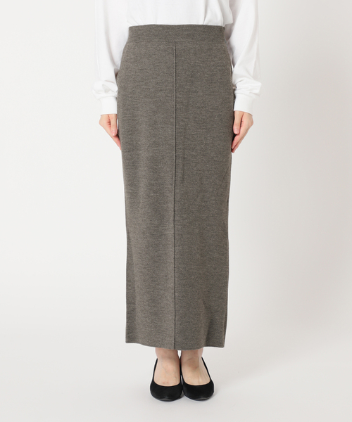 JOURNAL STANDARD（ジャーナルスタンダード）の「ウォッシャブルミラノスカート（スカート・レディース・チャコールグレー/ブラック/カーキ・FREE）」の8枚目の写真