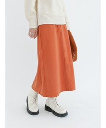 Lugnoncure | コーデュロイセミタイトスカート(スカート)