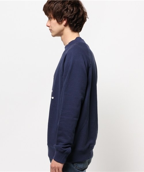 OUTLET（アウトレット）の「【Ciaopanic】裏毛PTハイネック（Tシャツ/カットソー・メンズ・グレー/ネイビー・LARGE/MEDIUM）」の4枚目の写真