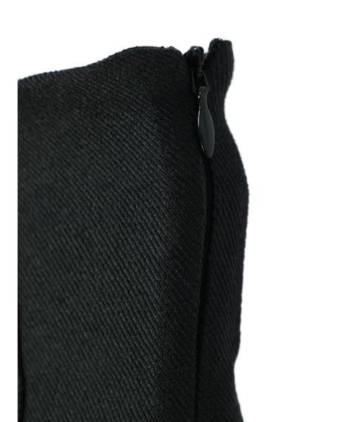 earth music&ecology(アースミュージックアンドエコロジー)の「ラップ風スカートパンツ(その他パンツ・レディース・ブラック/アイボリー・M/S)」の9枚目の写真