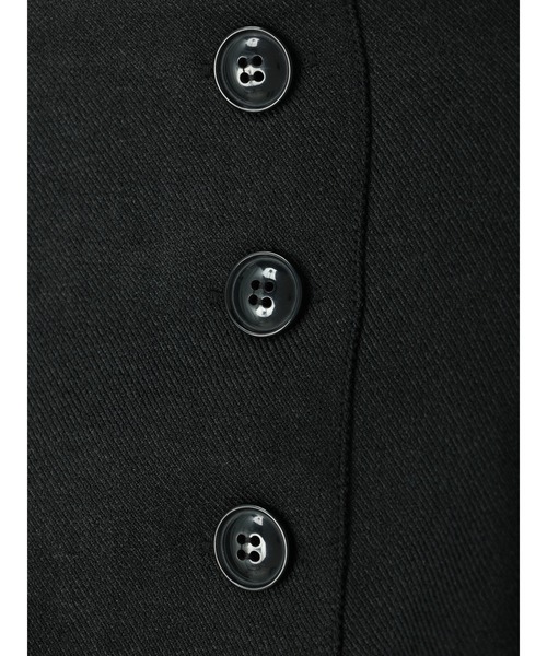 earth music&ecology(アースミュージックアンドエコロジー)の「ラップ風スカートパンツ(その他パンツ・レディース・ブラック/アイボリー・M/S)」の10枚目の写真