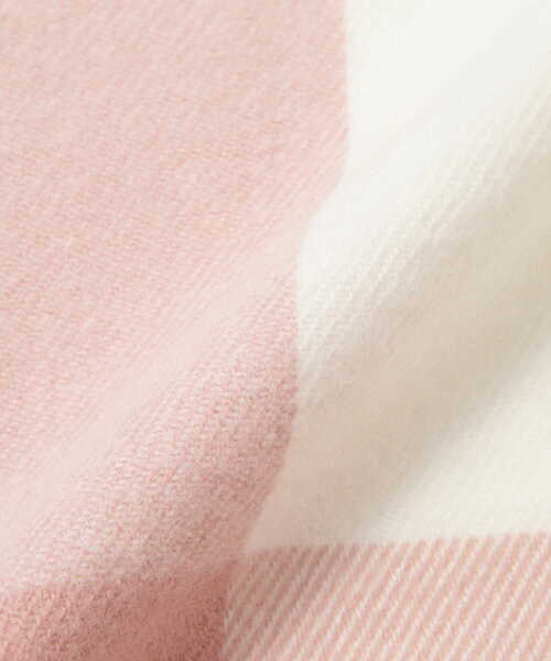 EDIT COLOGNE（エディットコロン）の「チェックストールⅡ（ストール/ショール・レディース・ピンク・ﾌﾘ-）」の3枚目の写真