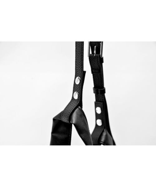 DEVICE（デバイス）の「【インフルエンサー つぐ吉×DEVICE コラボ】Rename フェイクレザー 2WAY  ショッパー ショルダーバッグ（ショルダーバッグ・メンズ・ブラック・FREE）」の21枚目の写真
