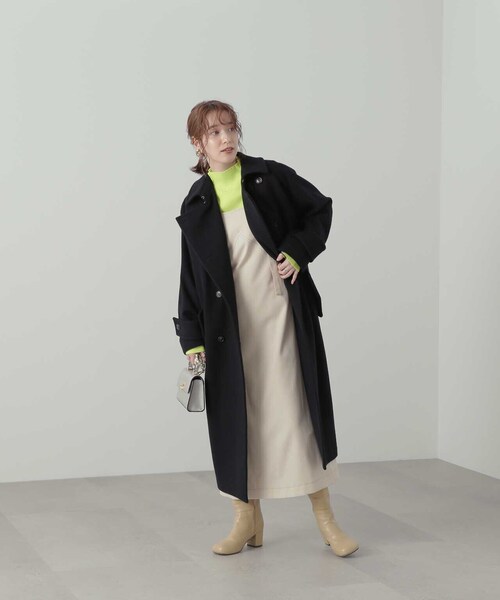 N.（N. Natural Beauty Basic）（エヌエヌナチュラルビューティーベーシック）の「◆ネオンカラーリブニット（ニット/セーター・レディース・ピンク/イエロー・MEDIUM）」の13枚目の写真