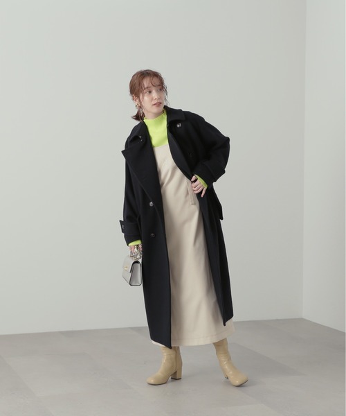 N.（N. Natural Beauty Basic）（エヌエヌナチュラルビューティーベーシック）の「◆ネオンカラーリブニット（ニット/セーター・レディース・ピンク/イエロー・MEDIUM）」の5枚目の写真