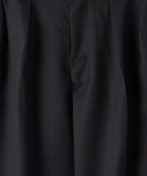 green label relaxing（グリーンレーベルリラクシング）の「TWカルゼチェック 2プリーツ ワイドパンツ -ウォッシャブル・防シワ-（その他パンツ・メンズ・ネイビー/モカ・S/XL/M/L）」の14枚目の写真