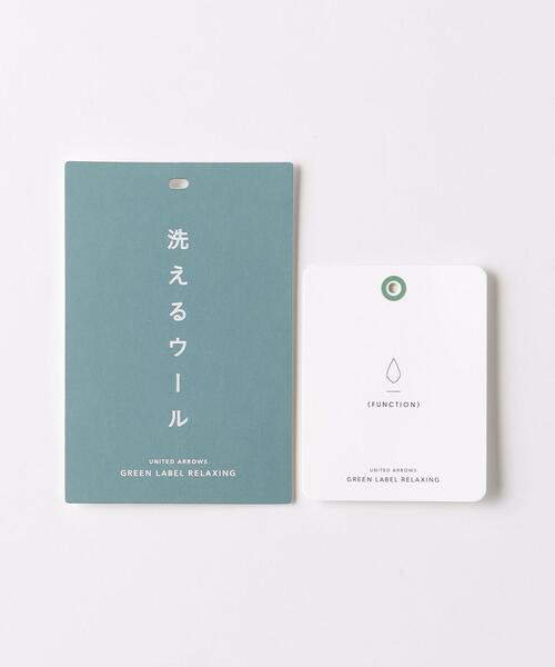 green label relaxing（グリーンレーベルリラクシング）の「TWカルゼチェック 2プリーツ ワイドパンツ -ウォッシャブル・防シワ-（その他パンツ・メンズ・ネイビー/モカ・S/XL/M/L）」の17枚目の写真