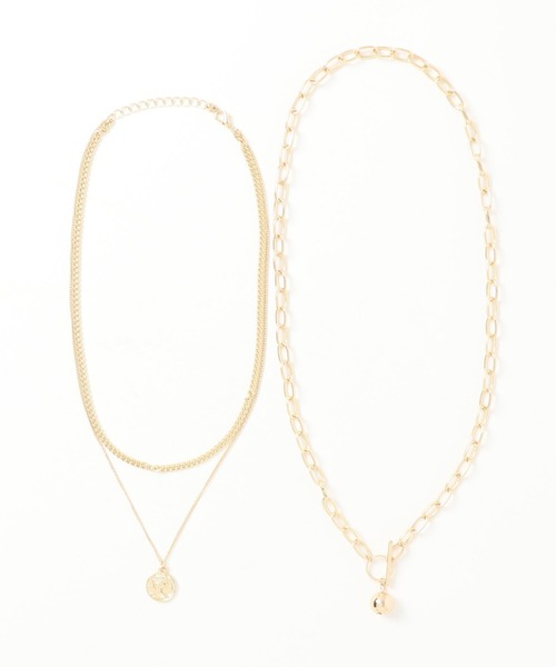 apres jour（アプレジュール）の「【apres jour×ARIAZ】コインネックレス2セット（ネックレス・レディース・シルバー/ゴールド・FREE）」の9枚目の写真