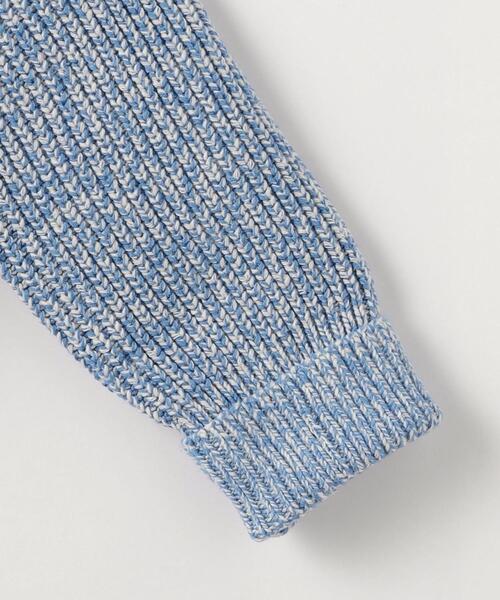 green label relaxing（グリーンレーベルリラクシング）の「バルキーコットン ヨリモク Vネック カーディガン（カーディガン/ボレロ・メンズ・ライトブルー/ネイビー/ベージュ・S/XL/M/L）」の16枚目の写真