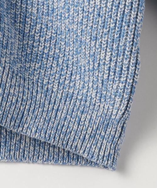 green label relaxing（グリーンレーベルリラクシング）の「バルキーコットン ヨリモク Vネック カーディガン（カーディガン/ボレロ・メンズ・ライトブルー/ネイビー/ベージュ・S/XL/M/L）」の17枚目の写真