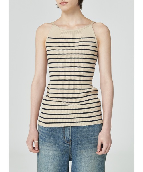 LOW CLASSIC（ロウ クラシック）の「HALTER NECK SLEEVELESS KNIT 