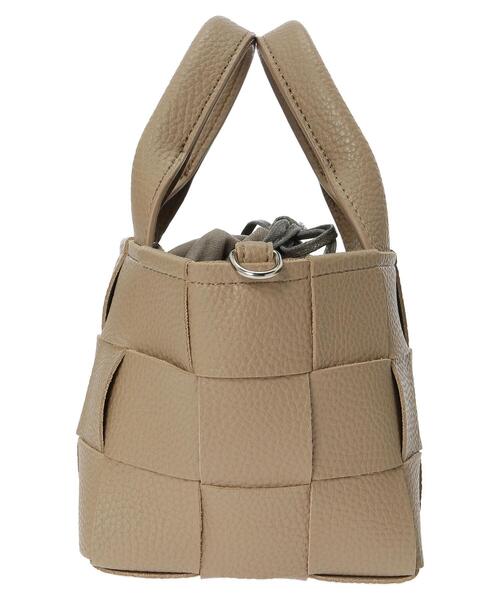 CRAFT STANDARD BOUTIQUE(クラフトスタンダードブティック)の「メッシュ編みミニ2WAYショルダー(ショルダーバッグ・レディース・ブラック/アイボリー/モカ・FREE)」の17枚目の写真