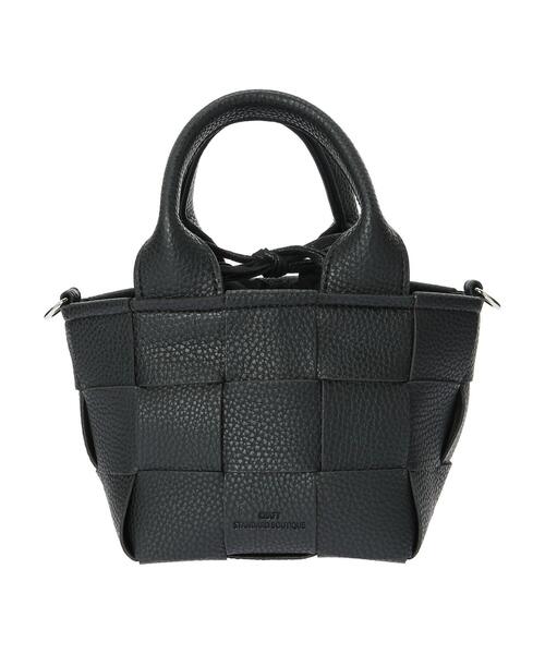 CRAFT STANDARD BOUTIQUE(クラフトスタンダードブティック)の「メッシュ編みミニ2WAYショルダー(ショルダーバッグ・レディース・ブラック/アイボリー/モカ・FREE)」の7枚目の写真