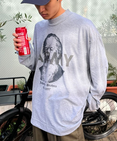 THRIFTY LOOK（スリフティールック）の「【THRIFTY LOOK/スリフティールック】awsome army ls tee（Tシャツ/カットソー・レディース・ホワイト系その他/ホワイト系その他2/ホワイト系その他3・LARGE/XX-LARGE）」の3枚目の写真