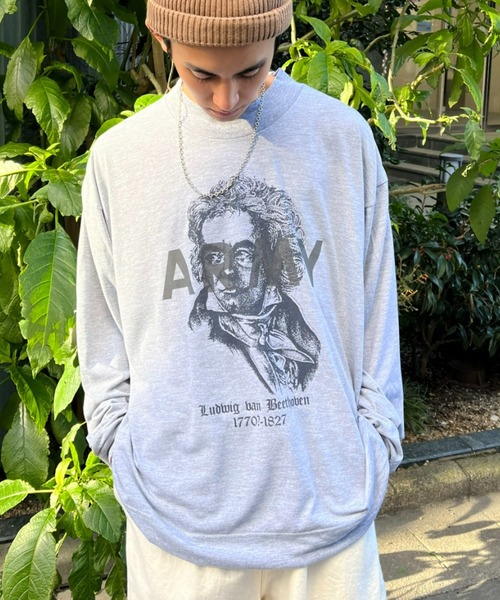 THRIFTY LOOK（スリフティールック）の「【THRIFTY LOOK/スリフティールック】awsome army ls tee（Tシャツ/カットソー・レディース・ホワイト系その他/ホワイト系その他2/ホワイト系その他3・LARGE/XX-LARGE）」の7枚目の写真