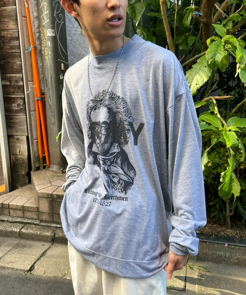 THRIFTY LOOK（スリフティールック）の「【THRIFTY LOOK/スリフティールック】awsome army ls tee（Tシャツ/カットソー・レディース・ホワイト系その他/ホワイト系その他2/ホワイト系その他3・LARGE/XX-LARGE）」の6枚目の写真