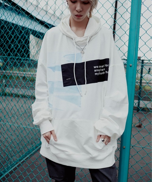 AFYF(エーエフワイエフ)の「AFYF PRINT PULL PARKA/ビッグシルエット プリントプルパーカー(パーカー・メンズ・ブラック系その他3/ブラック系その他/ホワイト系その他2/ホワイト系その他3/ブラック系その他2/ホワイト系その他/ホワイト系その他4/ブラック系その他4/ブラック系その他6/ホワイト系その他5/ブラック系その他5/ブラック系その他7/ホワイト系その他6/ホワイト系その他7/その他/ホワイト系/ブラック系・FREE)」の6枚目の写真