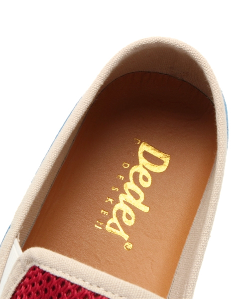 Dedes（デデス）の「Dedes / バイカラーメッシュスリッポンシューズ（5167）_mns（スリッポン・メンズ・ホワイト/ブラック×ホワイト/カーキ/ネイビー/ブルー系その他/レッド・42/44/41/40/43/37/38/39/36）」の15枚目の写真