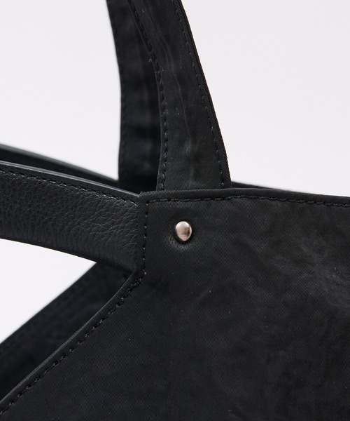 RIVE DROITE（リヴドロワ）の「R.good(アールドットグッド)/ナイロン2wayビッグトート（トートバッグ・レディース・ブラック/カーキ・FREE）」の8枚目の写真