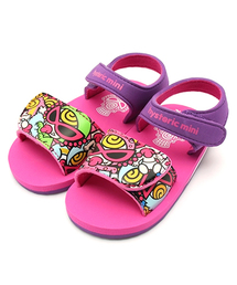 HYSTERIC MINI | Hungry meet the Monsters ベルクロサンダル(サンダル)