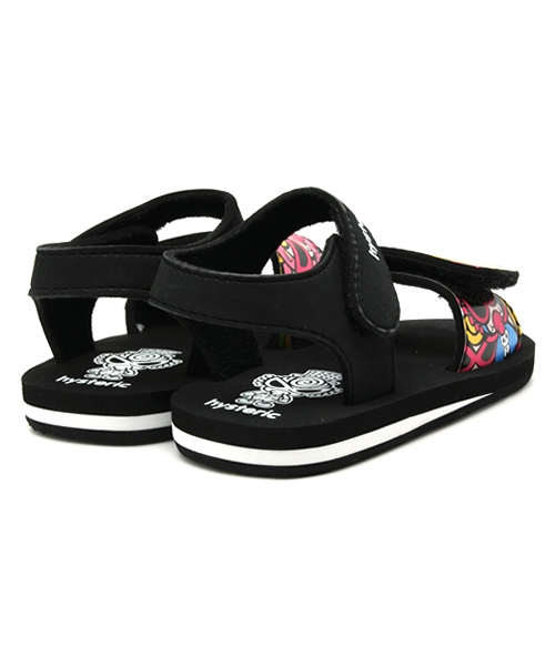 HYSTERIC MINI（ヒステリックミニ）の「Hungry meet the Monsters ベルクロサンダル（サンダル・キッズ・ブラック/ブルー/ピンク・13/16/15 /14）」の10枚目の写真