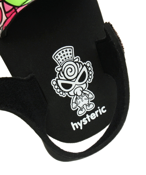 HYSTERIC MINI（ヒステリックミニ）の「Hungry meet the Monsters ベルクロサンダル（サンダル・キッズ・ブラック/ブルー/ピンク・13/16/15 /14）」の7枚目の写真