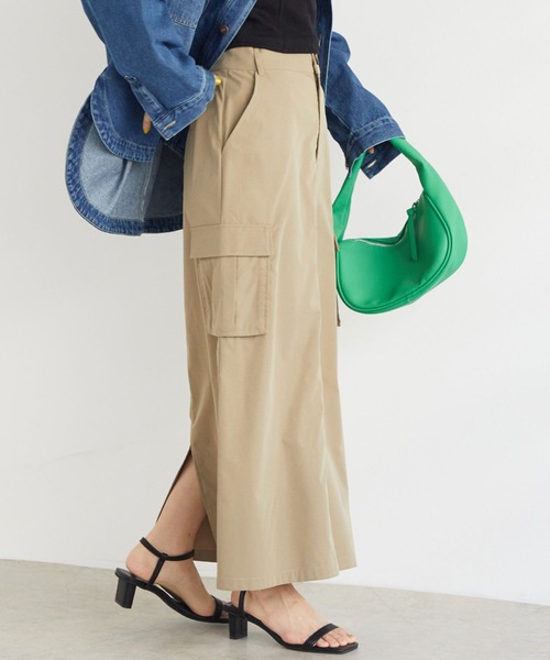 カーゴロングスカート
