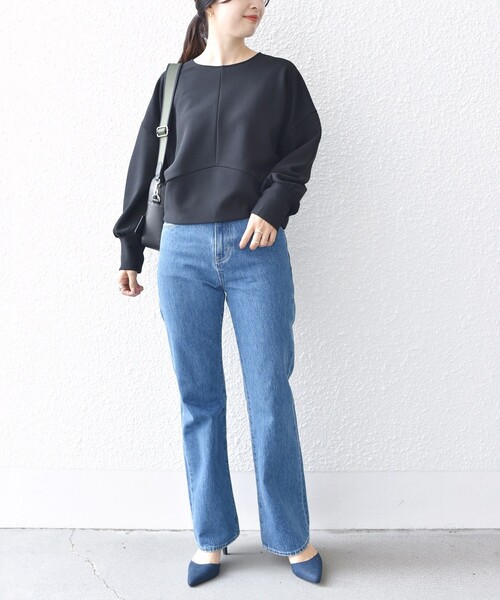 ⭐︎新品未使用⭐︎ sov. バルーントップス セール】*〈手洗い可能〉ジョーゼット バックギャザー ドルマン