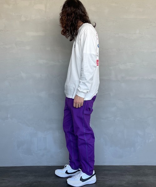 SMITH'S（スミス）の「【FINEBOYS 9月号掲載】[SMITH´S/スミス] 別注 配色ステッチ イージーペインターパンツ（その他パンツ・レディース・ベージュ/グレー/パープル/アイボリー/ネイビー・L/M/S）」の14枚目の写真