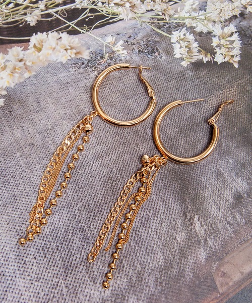 GGD SELECT（ジージーディー　セレクト）の「ピアス（ピアス（両耳用）・レディース・シルバー/ゴールド・FREE）」の2枚目の写真