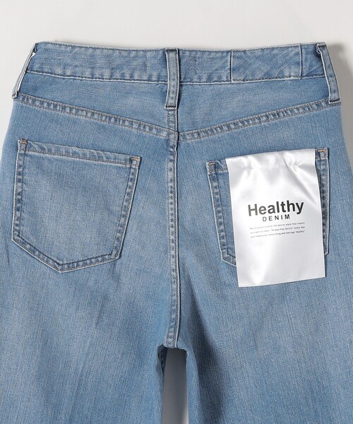 SHIPS any（シップス エニィ）の「Healthy DENIM:〈洗濯機可能〉Lotus フレア デニム パンツ 2（その他パンツ・レディース・ライトブルー・SMALL/MEDIUM/LARGE）」の6枚目の写真