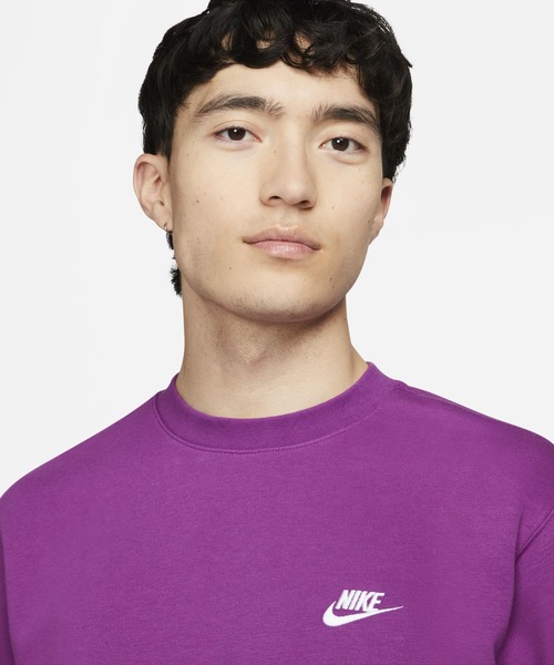 NIKE（ナイキ）の「ナイキ スポーツウェア メンズ クルーネック スウェットシャツ / Nike Sportswear Men's Crew-Neck Sweatshirt＜S-2XL 展開＞（スウェット・メンズ・ブラック/グレー系その他/パープル・L/M/S/XL/2XL）」の15枚目の写真