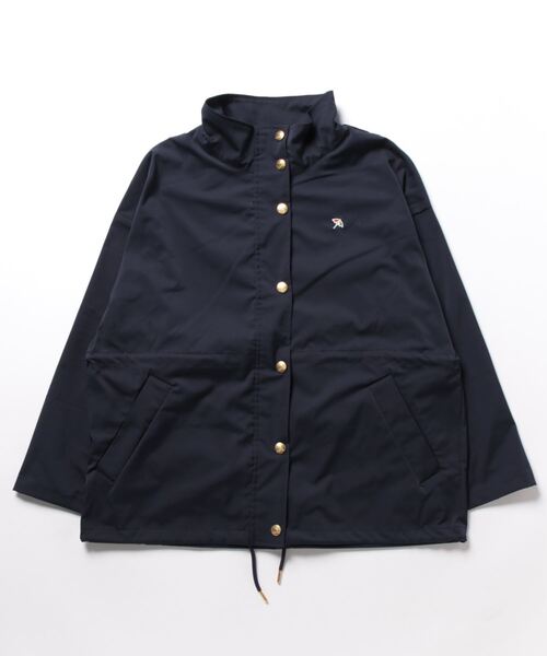 Arnold Palmer(アーノルドパーマー)の「3WAY フーディ レイヤード コート(モッズコート・レディース・ホワイト/ネイビー・M/L/S)」の6枚目の写真