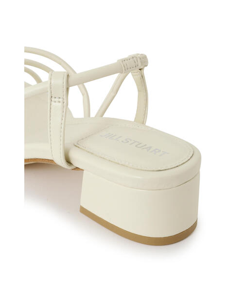 JILL STUART(ジルスチュアート)の「◆ドロップパールミュール(サンダル・レディース・ホワイト/ブラック・23.5cm/24.0cm/23.0cm)」の9枚目の写真