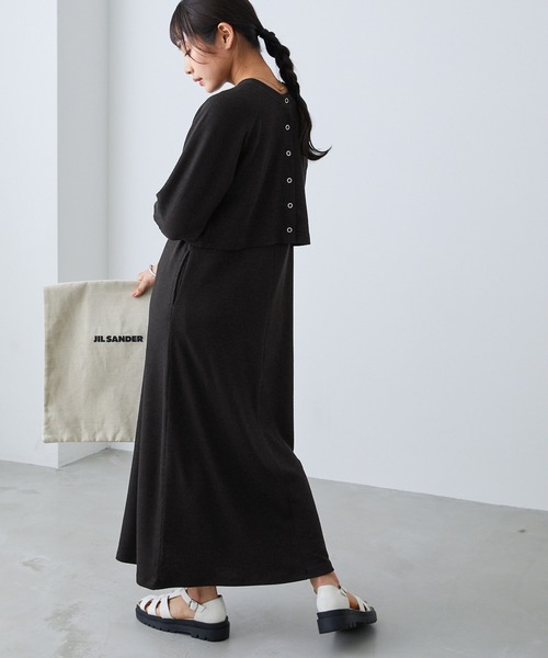 【最終値下げ】ノースリワンピ、カーディガンセット 72848705b_38_d_500.jpg