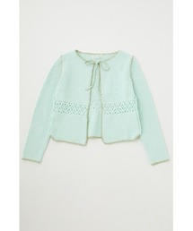 MOUSSY | CROCHET KNIT ジャケット(その他アウター)