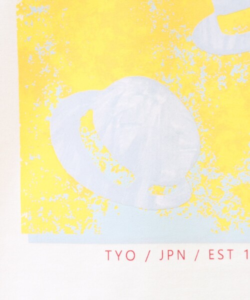 TAKEO KIKUCHI(タケオキクチ)の「◆【Sサイズ~】ボーラーハット プリント Tシャツ(Tシャツ/カットソー・メンズ・ブラック/ホワイト/サンドベージュ・01/02/03/04)」の15枚目の写真