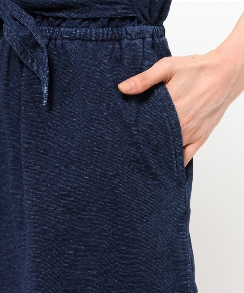 Kastane（カスタネ）の「【Kastane】インディゴ天竺ワンピース（ワンピース・レディース・インディゴブルー/ライトブルー/レッド・FREE）」の10枚目の写真