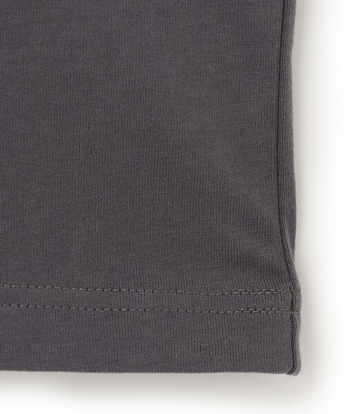 J.PRESS YORK STREET(ジェイプレスヨークストリート)の「【UNISEX】ワンポイントロゴTシャツ(Tシャツ/カットソー・メンズ・ホワイト系/グレー系/ネイビー系・SMALL/MEDIUM/LARGE)」の8枚目の写真