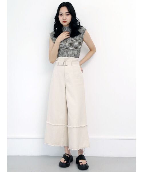 MURUA（ムルーア）の「アシメトングサンダル（サンダル・レディース・ブラック/その他1・22.5/24.5/23.5）」の5枚目の写真