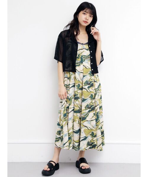 MURUA（ムルーア）の「アシメトングサンダル（サンダル・レディース・ブラック/その他1・22.5/24.5/23.5）」の6枚目の写真