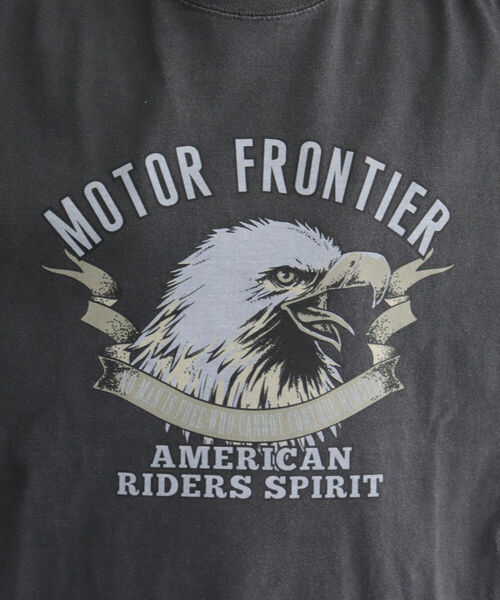 GOOD ROCK SPEED（グッドロックスピード）の「【WEB限定】【GOOD ROCK SPEED】イーグルTシャツ（Tシャツ/カットソー・レディース・ブラック/チャコールグレー・FREE）」の14枚目の写真